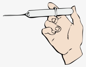 Hand Turkey Clipart At Getdrawings - Syringe Clip Art