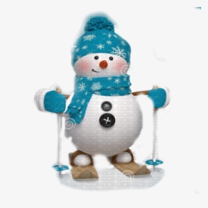 Snowman On Ski - Eurographics Snowman Mini Puzzle (100-piece)