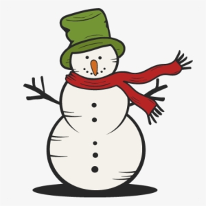Snowman Svg Scrapbook Cut File Cute Clipart Files For - Snowman Silhouette