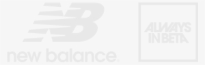 Lock In, Let Loose - New Balance Logo White