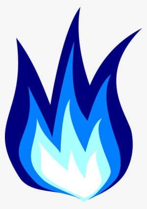 Blue Flame Free Png Image - Fire Clip Art