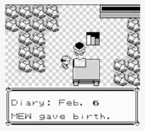“we Named The Newborn Mewtwo” Concludes The Diary Entry - Mewtwo Birthday