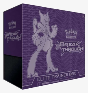 Mega Mewtwo X Ptcgo Code - Pokemon Tcg Xy8 Breakthrough Elite Trainer Box