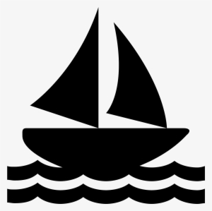 Sail Boat Icon - Boat Icon Png