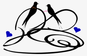 Love Birds Png, Svg Clip Art For Web