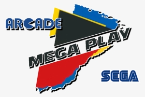 Arcade Megaplay Clearlogo - Sega Mega Play Logo