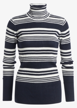 Turtle Neck Sweater Blue