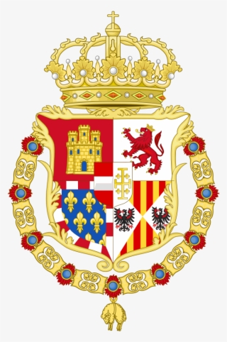 lesser coat of arms of charles v of naples and iii