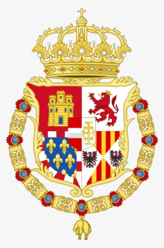 Lesser Coat Of Arms Of Charles V Of Naples And Iii