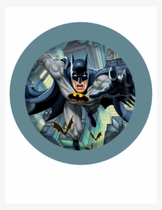Batman Round Cake Topper