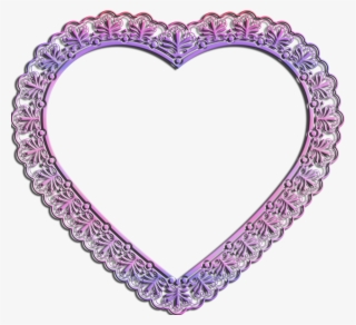 Lace Heart Frame