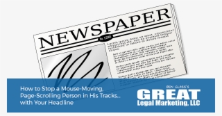 Your Headline Can Make Your Break Your Legal Marketing