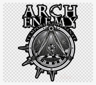 Arch Enemy Illuminati Back Patch Black Clipart Arch