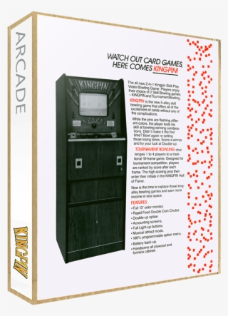 Kingpin - Advertisement Flyer - Front Kingpin - Box