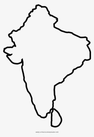 India Map Coloring Page Ultra Pages