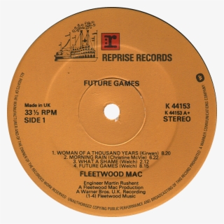 Reprise K44153 Fleetwood Mac Label