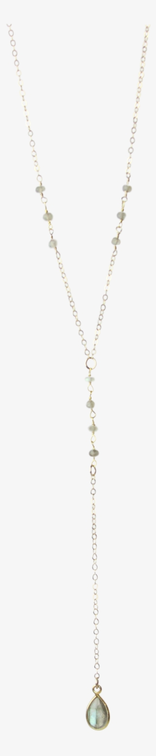Droplets Pendulum Necklace In Gemstone