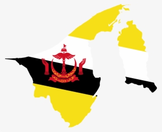 This Free Icons Png Design Of Brunei Map Flag