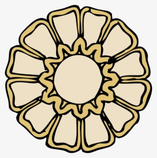 Rosette Ornament Svg Clip Arts 594 X 597 Px