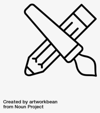 Art & Design Wriitng Icon