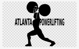 Weight Lifting Cartoon Clipart Powerlifting Logo Clip