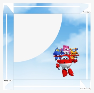 Moldura Super Wings Png