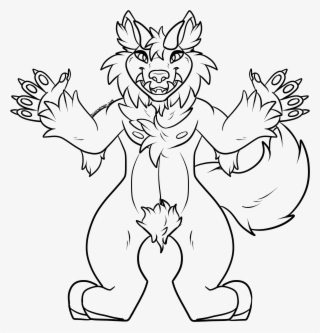 F2u Foo Dog Lineart
