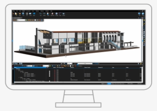 Bluebeam Solution Displayed On Illustration Of Laptop