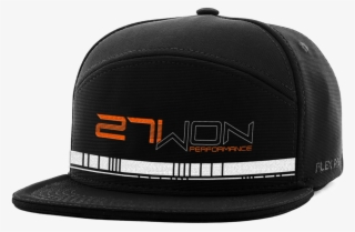Hat - 27won - Launch 2017 - Front-logo Racing Stripe