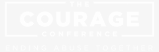 Courage Conference Logo 2018 White