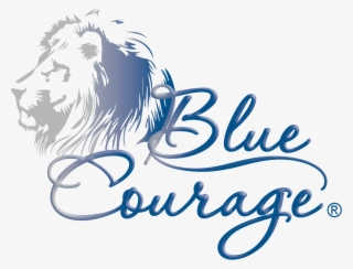 Blue Courage Serving And Protecting Those Who Protect