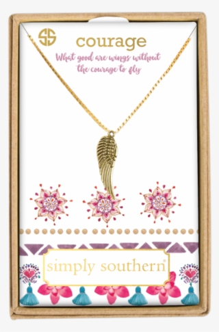Simply Southern - Necklace - Courage