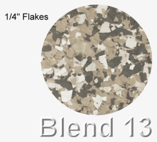 These Are 1/4" Flake Blends