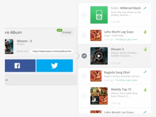 Saavn For Firefox Firefox Feed Music Trending Recommendations