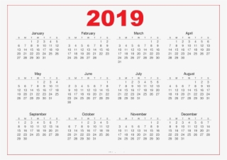 Download 2019 Indian Calendar S Png Images Background