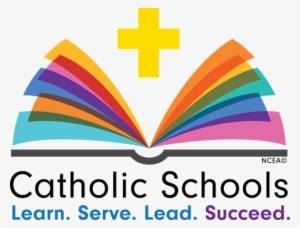 2018 Csw Logo Book Cross - Catholic Schools Week 2018