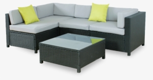 Furniture - Crosley Bradenton 5piece Outdoor Wicker Seating Set