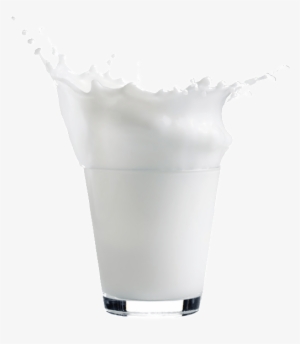 Milk Glass Splash Png Clipart - Glass Of Milk Splash Png