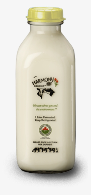 Organic 10% Half &amp - Organic Milk In Glass Bottle Whole Foods