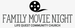 Family Movie Night Png Banner Transparent Library - Graphic Design
