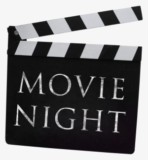 Night - Large Movie Film Clapperboard