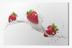 Strawberry Milk Splash Png