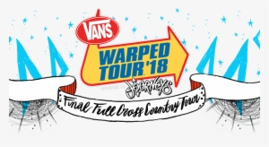 Warped Tour 2018 Logo Png