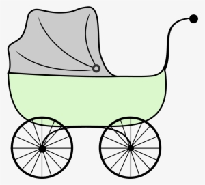 Baby Carriage Baby Shower - Baby Stroller Clip Art