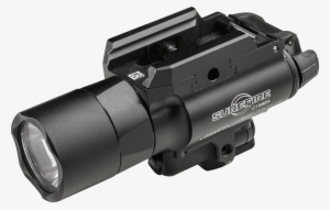 led handgun or long gun weaponlight with laser - x400 ultra green laser