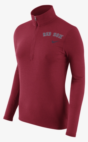 Nike Element Red Sox Womens Long Sleeve Top Size Png - Sweater
