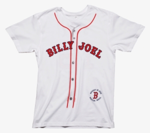 White Red Sox Jersey Style Tee - T Shirts Major League