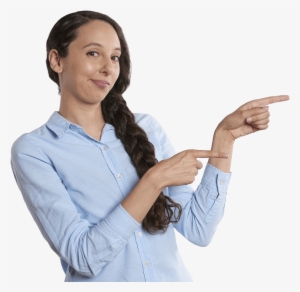 Pointing-woman