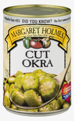 Variety Vegetables - Margaret Holmes Tomatoes And Okra - 14.5 Oz Can