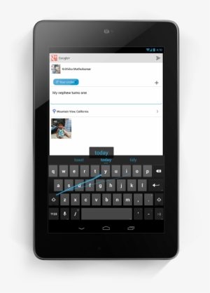 Together - Android Keyboard Options Gesture